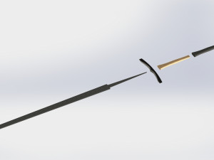 WG 7002 - Two-handed sword 3D 模型