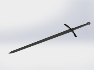 WG 7002 - Two-handed sword 3D 模型