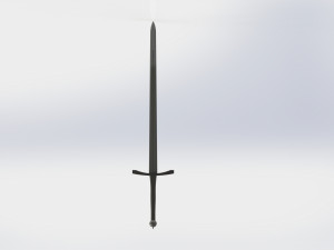 WG 7002 - Two-handed sword 3D 模型