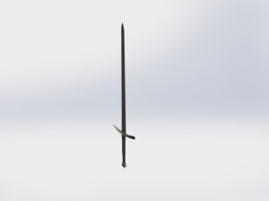 WG 7002 - Two-handed sword 3D 模型