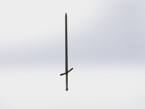 WG 7002 - Two-handed sword 3D 模型