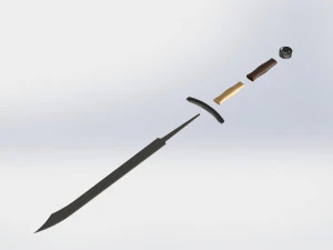 WG 7002 - Mannaia Modello 3D