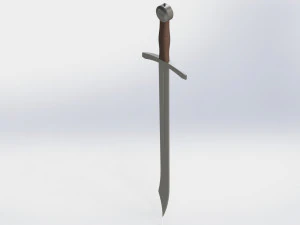 WG 7002 - Mannaia Modello 3D