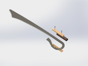 WG 7002 - Ersatz falchion v1 3D Model