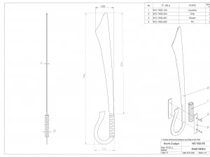 WG 7002 - Ersatz falchion v1 3D Model