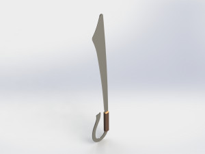 WG 7002 - Ersatz falchion v1 3D Model