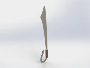 WG 7002 - Ersatz falchion v1 3D Model