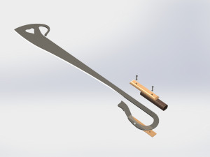 WG 7002 - Ersatz falchion v3 3D 模型