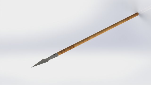 WG 7011 - Throwing dart Modello 3D .c4d .max .obj .3ds .fbx .stl .blend 