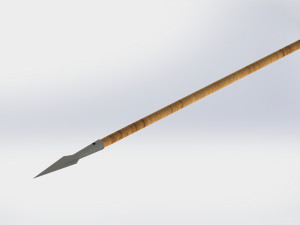 WG 7011 - Throwing dart Modelo 3D