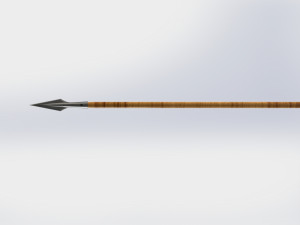 WG 7011 - Throwing dart Modello 3D