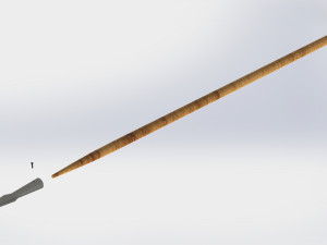 WG 7011 - Short spear 3D 모델