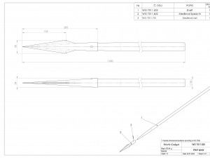 WG 7011 - Short spear 3D 모델