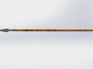 WG 7011 - Short spear 3D 모델