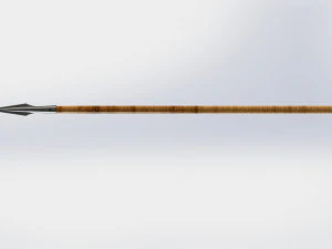 WG 7011 - Short spear 3D Model