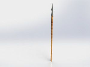WG 7011 - Short spear 3D 모델