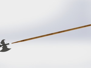 WG 7011 - Swiss halberd 3Dモデル
