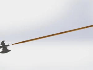 WG 7011 - Swiss halberd 3D Model