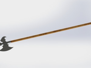 WG 7011 - Swiss halberd 3Dモデル