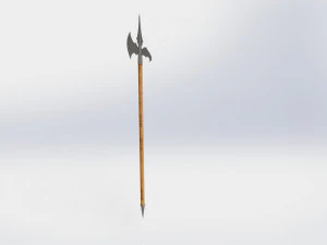 WG 7011 - Swiss halberd 3D Model