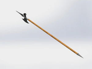 WG 7011 - Swiss halberd 3D Model