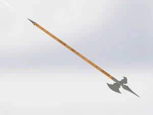 WG 7011 - Swiss halberd 3D Model