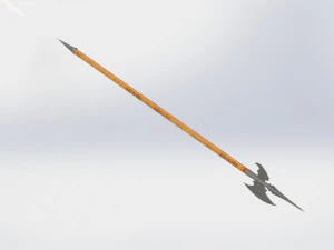 WG 7011 - Swiss halberd 3D Model