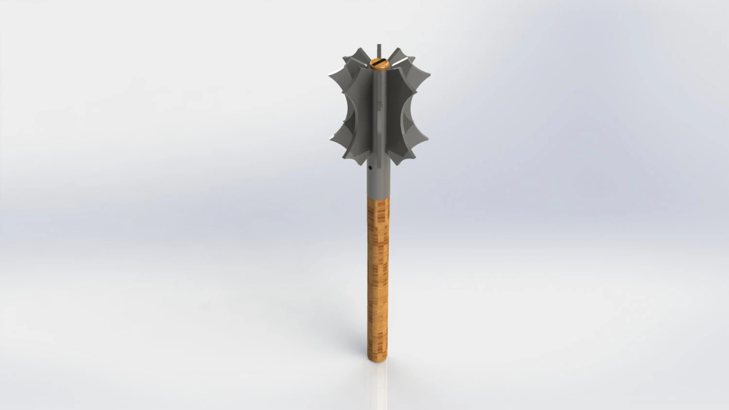 WG 7013 - Mace v1 3D Model .c4d .max .obj .3ds .fbx .stl .blend