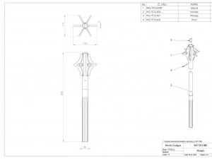 WG 7013 - Mace v2 3D Model