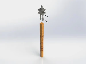WG 7013 - Mace v4 3D Model