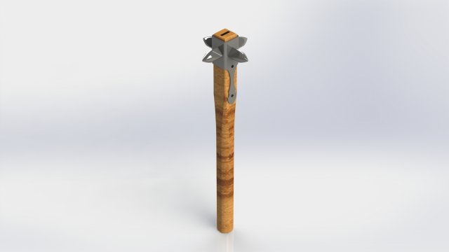 WG 7013 - Mace v5 3D Model .c4d .max .obj .3ds .fbx .stl .blend 