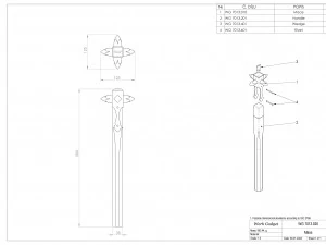 WG 7013 - Mazza v5 Modello 3D