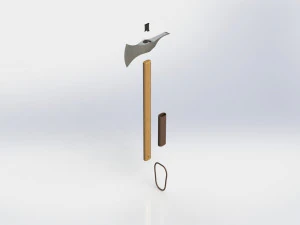 WG 7014 - Axe v3 3D Model