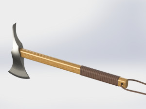 WG 7014 - Axe v3 3D Модель