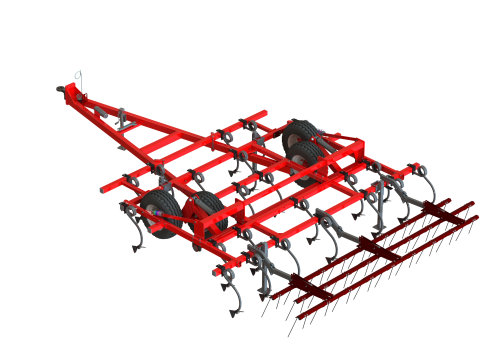WG 0038 - Field cultivator 3Dモデル