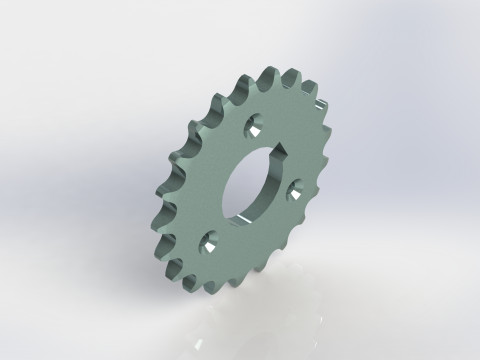 Agricultural Wheel hub 5xR16 3D 模型