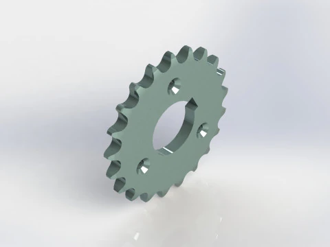 Agricultural Wheel hub 5xR16 3D Model