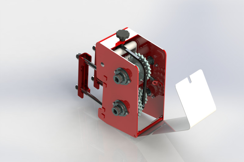 WG 0210 - Seeder gearbox 3D मॉडल .c4d .max .obj .3ds .fbx .stl .blend