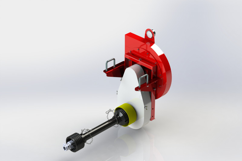 WG 0210 - Pneumatic seeder turbine 3D मॉडल .c4d .max .obj .3ds .fbx .stl .blend