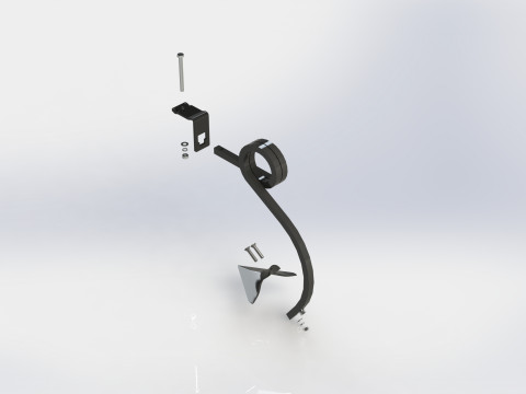 WG 000 - Spring rack R-L Modello 3D