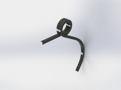 WG 000 - Spring rack R-L Modello 3D