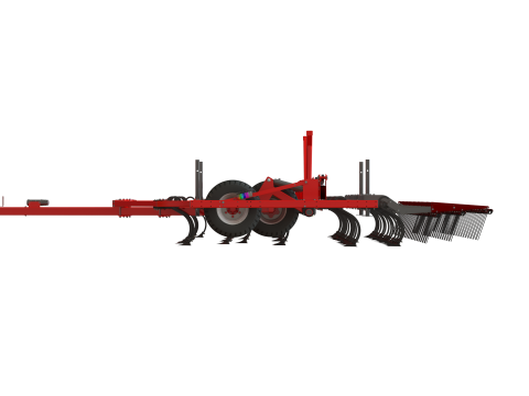 WG 0038 - Field cultivator 10m 3D Model