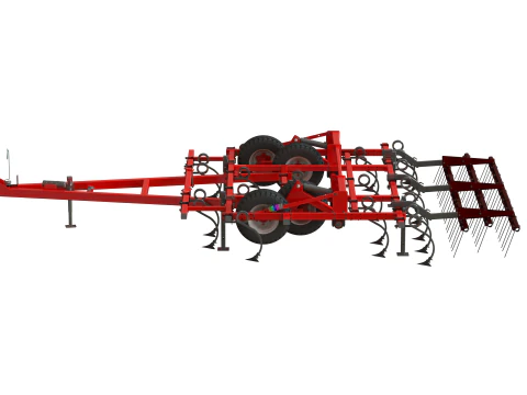 WG 0038 - Field cultivator 4-10m 3D Print Model