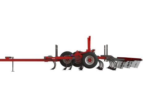 WG 0038 - Field cultivator 4-10m Modello di stampa 3D