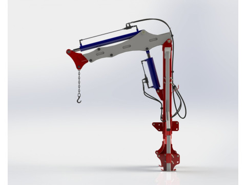 WG 0004 - STL Manipulator 1200kg Modello 3D