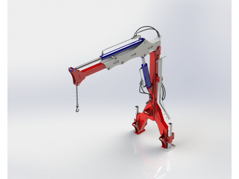 WG 0004 - STL Manipulator 1200kg Modello 3D