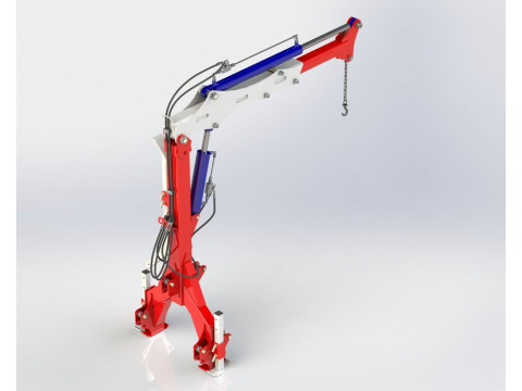 WG 0004 - STL Manipulator 1200kg Modello 3D