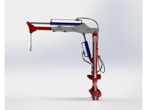 WG 0004 - STL Manipulator 1200kg Modello 3D