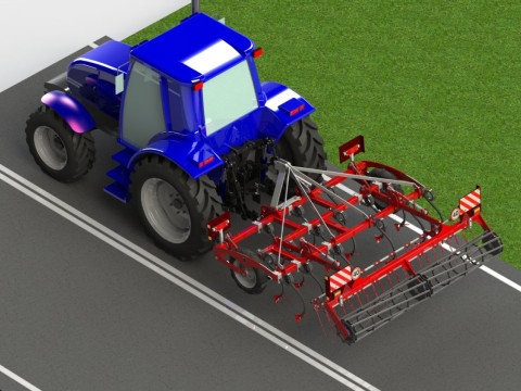 WG 0014 - STL Landscape cultivator 3r3m Modelo 3D