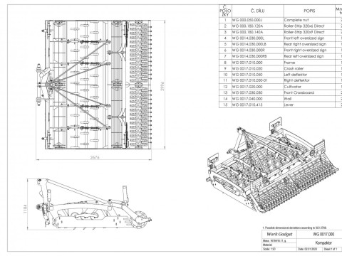 WG 0017 - STL Kompaktor 3m 3Dモデル